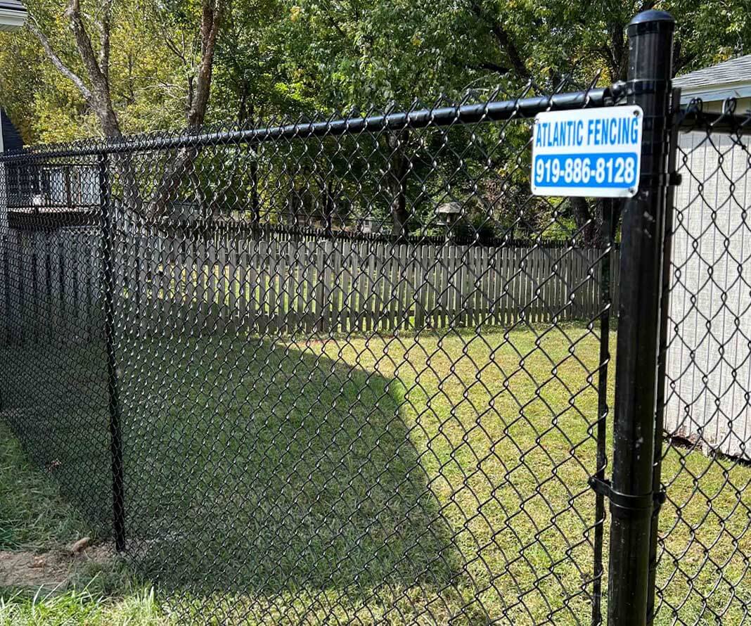 Chain Link fence contractor in the Youngsville North Carolina area.