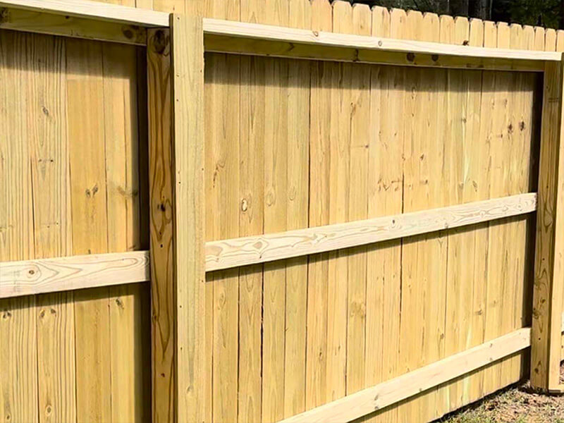 Commercial Wood Fence Company In Raleigh, NC