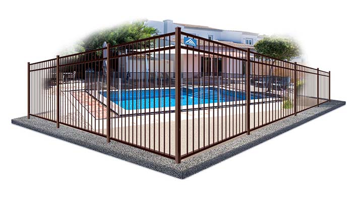 Commercial Aluminum Fence Contractor in Youngsville North Carolina