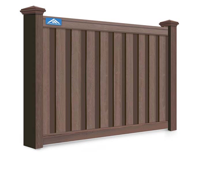 Composite fence features popular with Raleigh, NC homeowners