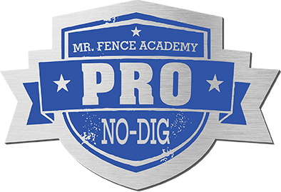 Mr. Fence Academy No Dig Pro logo