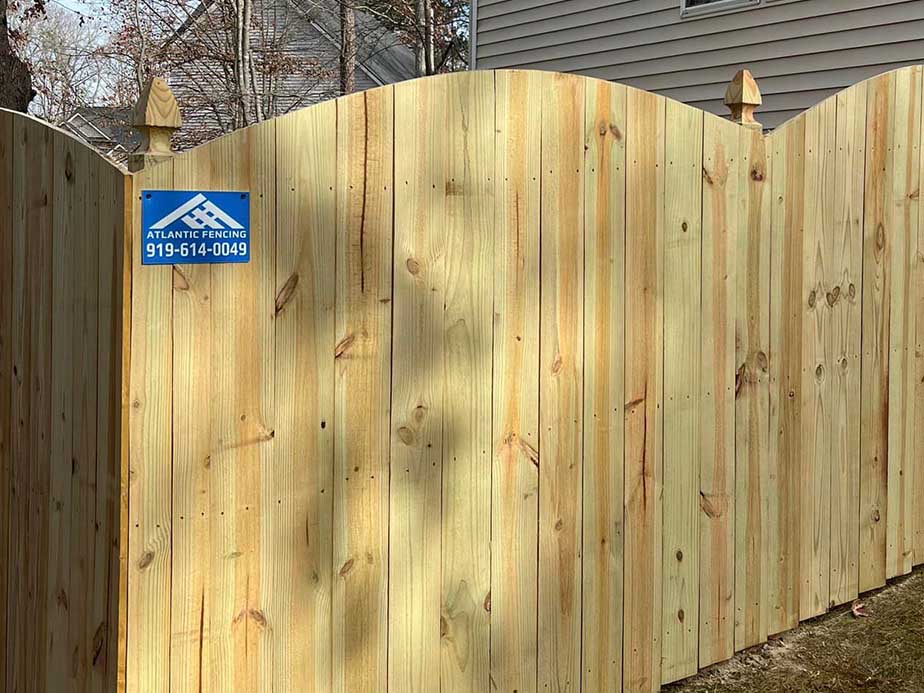 Youngsville North Carolina Privacy Wood Fence